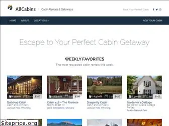 allcabins.com