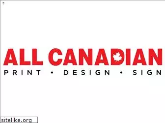 allcanadianprinting.com