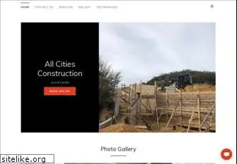 allcitiesconstruction.com