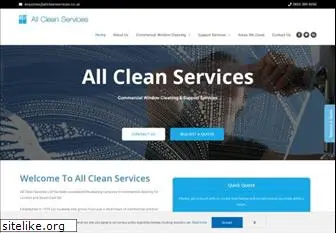 allcleanservices.co.uk