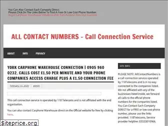 allcontactnumbers.co.uk