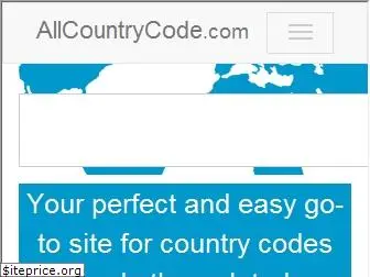 allcountrycode.com