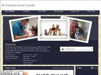 allcreaturesanimalhospitalstjoe.com