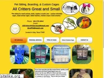 allcrittersgreatandsmall.com