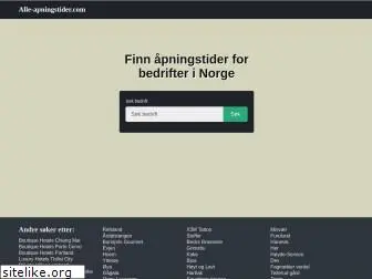 alle-apningstider.com