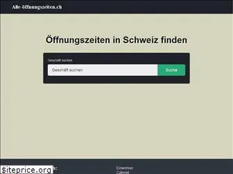 alle-offnungszeiten.ch