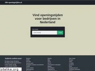 alle-openingstijden.nl
