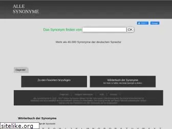 alle-synonyme.de