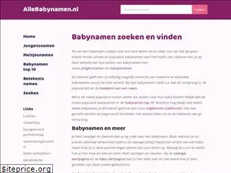 allebabynamen.nl