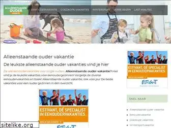 alleenstaande-ouder-vakantie.nl