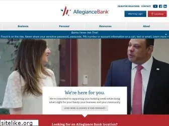 allegiancebank.com