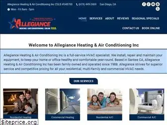 allegianceheatingandairsd.com