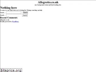 allegretto.co.uk