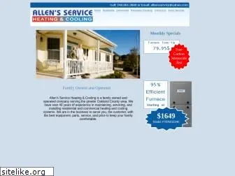 allensserviceheating.com