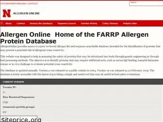 allergenonline.org