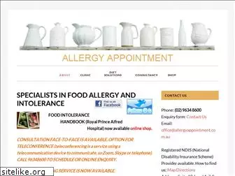 allergyappointment.com.au