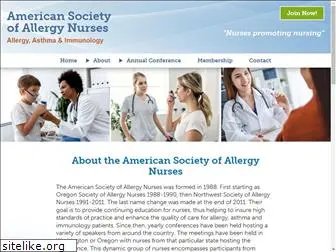 allergynurses.org