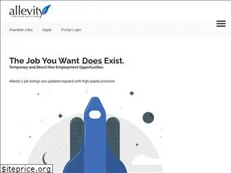 allevityjobs.com