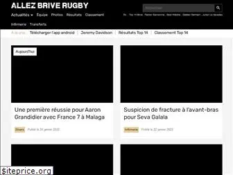 allezbriverugby.com