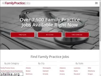 allfamilypracticejobs.com