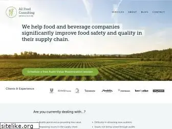 allfoodconsulting.com