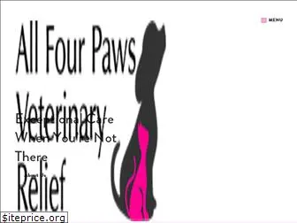 allfourpawsvetrelief.com