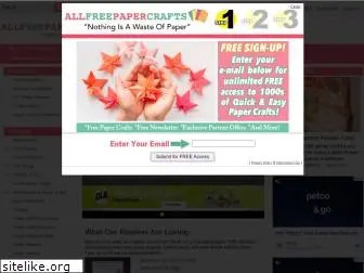 allfreepapercrafts.com