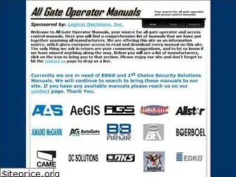 allgateoperatormanuals.com