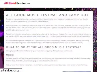 allgoodfestival.com