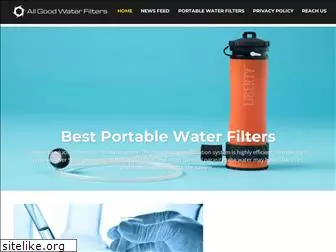 allgoodwaterfilters.com