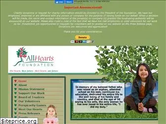 allheartsfoundation.org