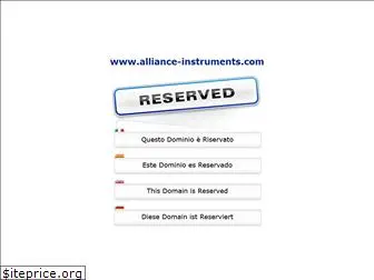 alliance-instruments.com
