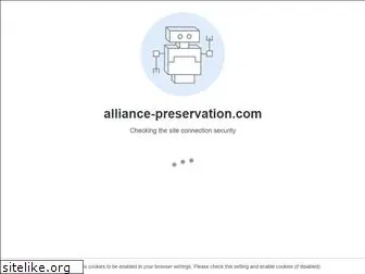 alliance-preservation.com