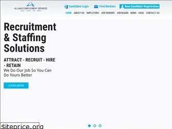 allianceemploymentservices.com