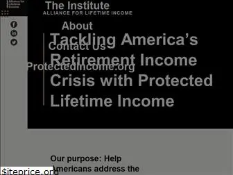 allianceforlifetimeincome.org