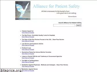 allianceforpatientsafety.org