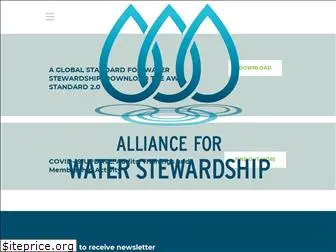 allianceforwaterstewardship.org