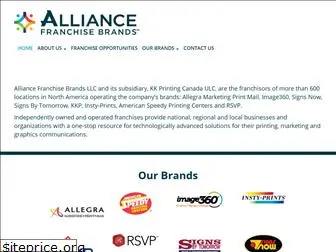 alliancefranchisebrands.com