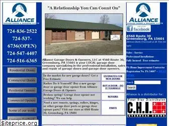 alliancegaragedoor.com