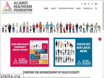 alliancehealthcarefoundation.org