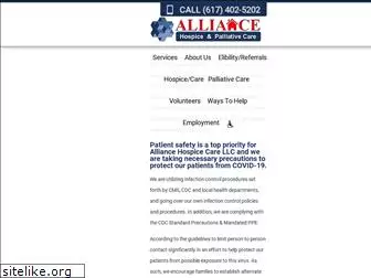 alliancehospicecare.com