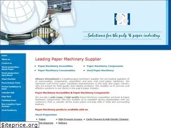 alliancepapermachinery.com