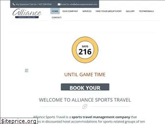alliancesportstravel.com