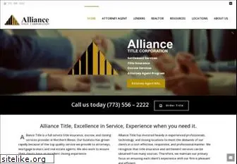 alliancetitlecorp.com