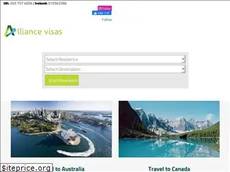 alliancevisas.com