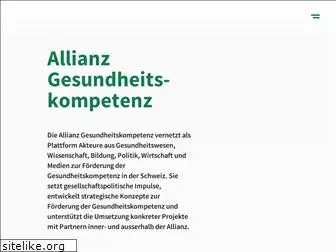 allianz-gesundheitskompetenz.ch