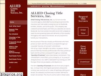 alliedtitle.com