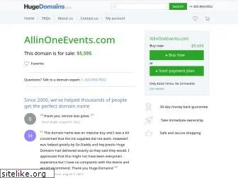 allinoneevents.com