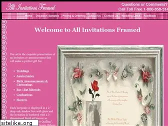 allinvitationsframed.com