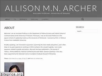 allisonarcher.com